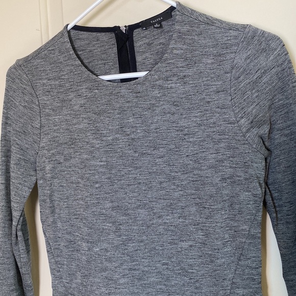 ARITZIA TALULA gray tartine Dress size 6 - Picture 6 of 12